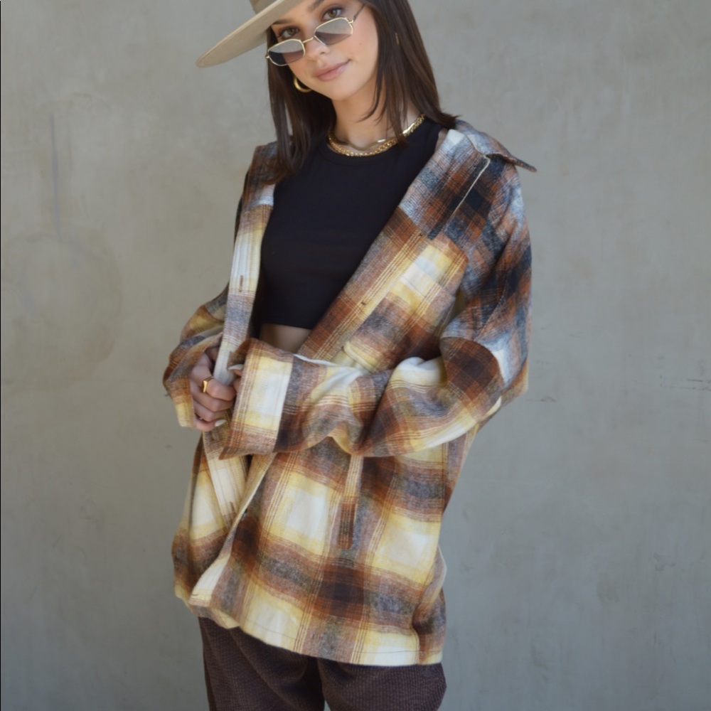 Lake Tahoe Flannel Button Up Jacket - Picture 3 of 10